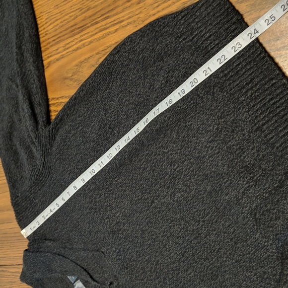 Oscar de la Renta Gray Sweater L 100% Cotton - Picture 6 of 6